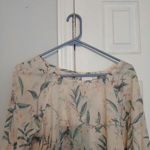 Floral Long Sleeve Blouse